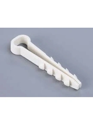 Дюбель-хомут (нейлон) ДХП  6-10 белый (упак. 100шт) POWER FASTEN