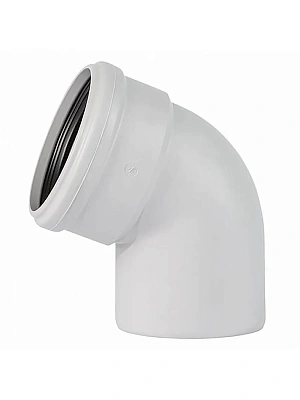 Отвод малошумный 110х67º