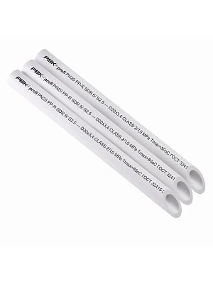 Труба полипропиленовая  25х4,2 мм PN20 РВК (длина 4 метра)