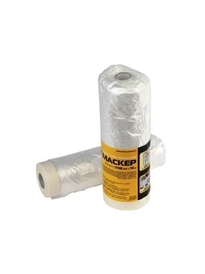 Пленка защитная 1,4м*15м*7мкм с клейким слоем полиэтиленовая AVIORA