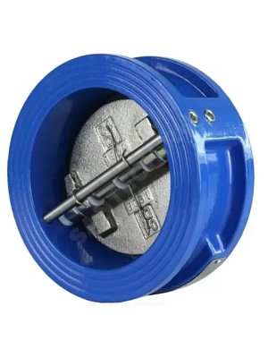 Клапан обратный межфл. двустворчатый Ду 40 Ру16 AQUA LIFE