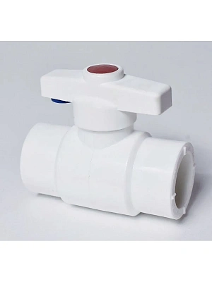 Кран полипропиленовый шаровый Blitz 20 РВК