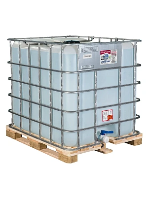 Контейнер Еврокуб, 1000 л на дерев. поддоне в метал. обрешетке