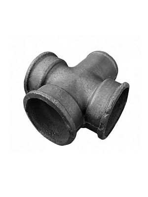 Крест чугунный 100х100 прямой