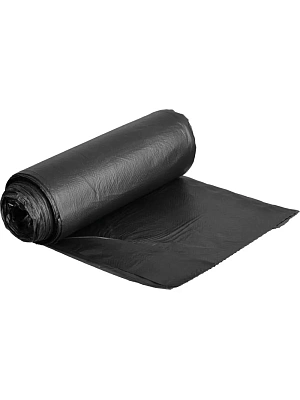 Мешок для мусора ПВД  60л 340х240х760 мм 15мкм (упаковка 50шт.)