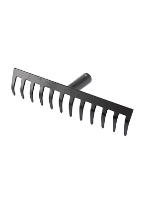 Грабли прямые 12-зубые 300 мм без черенка  посадочн 25мм