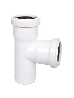 Тройник малошумный   50х50х87º