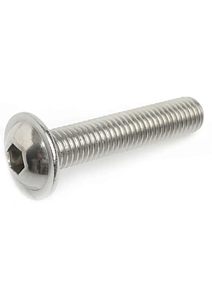 Винт А2 ART 9084 (ISO 7380-2) с полукругл.гол. с внутр.шестигр. с фланцем НЕРЖАВЕЙКА  3х10