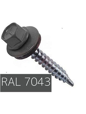 Саморезы ш/г 7043 серый 4,8х19