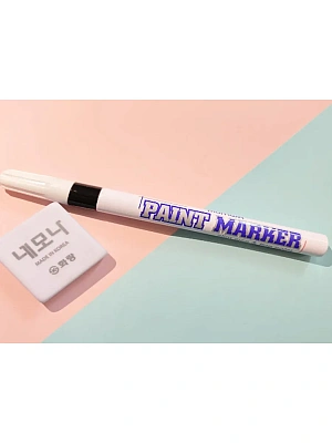 Маркер-краска ширина линии 2мм черный MunHwa (упаковка 12шт)