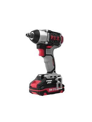 Гайковерт аккумуляторный ударный P.I.T. PIW20H-300B/1, 20В, 300Нм, 1х2.0Ач,ЗУ