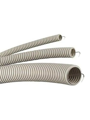Труба гофрированная 16 мм со стальной протяжкой
