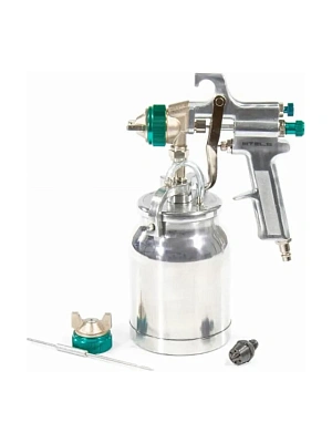 Краскопульт пневматический STELS AS 702 НP, нижн. бак 1л, сопло-1,8/2,0 мм
