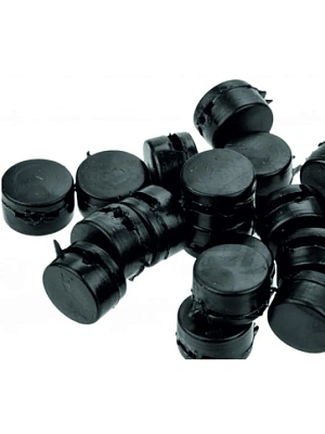 Пломбы пластиковые без вставки (200шт=100гр.)