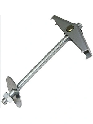 Складной пружинный дюбель со стальной гайкой 6,0х100