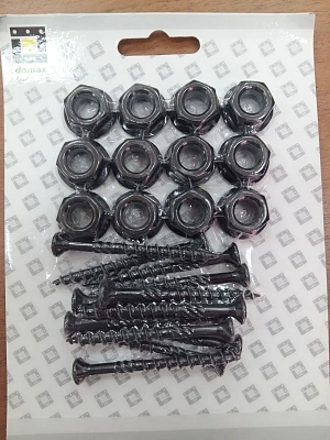 Комплект декоративных шурупов 50х0, мм (уп.12 шт)/SDCS50 38802 