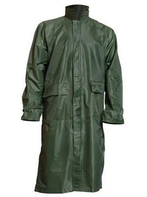 Плащ-дождевик нейлон (зеленый), размер  XХL