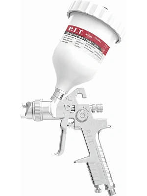 Краскопульт пневматический P.I.T. PSG600-A, HVLP, верх. бачок 0,6л, сопло-1,4мм