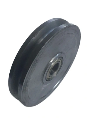 Ролик 115 мм, трос  4,0-6,0 мм (ось 17мм), с подшипником