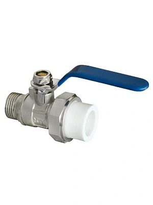 Кран шаровый с американкой ППР 32х1" НР