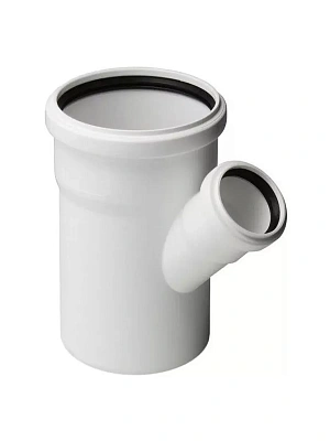 Тройник малошумный  110х50х45º