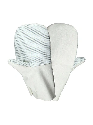 Рукавицы Х/Б двунитка с ПВХ-наладонником 220гр/м² аппретир.