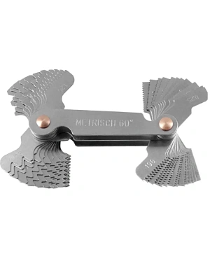 Резьбомер для опред. шага метрич. резьбы, 0.05-0.5 мм