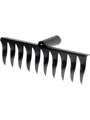 Грабли витые 10-зубые 300 мм без черенка
