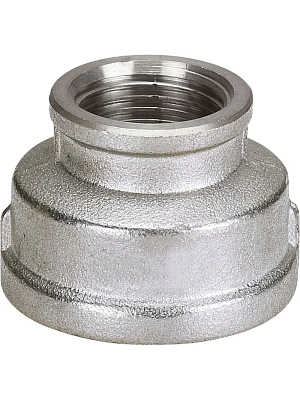 Муфта никелированная переходная 15х20 г/г (1/2x3/4") AQUA LIFE