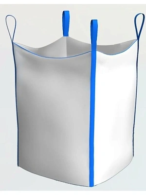 Биг-Бэг (100х100х120мм) 4х-стропный 160 гр/м², ГП до 1,5 тн, верх-открытый/низ-глухой FORCE LIFTING