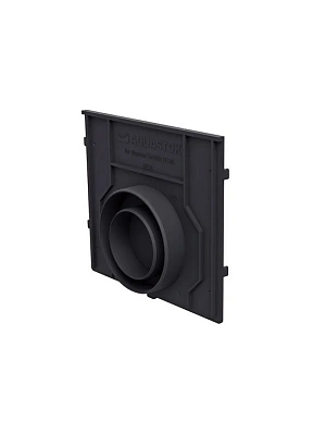 Заглушка торцевая пластиковая для DN150 H80-H185 Аквасток