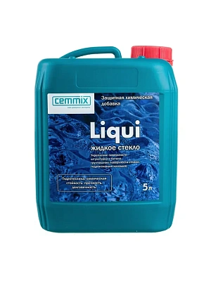 Жидкое стекло Ligui, 5л Cemmix