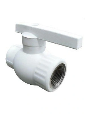 Кран шаровой полнопроходной с внутр.резьбой на выходе 20х1/2" Valfex