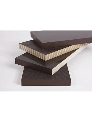 Фанера ламинированная тополь 2440х1220х12мм (допустимая погрешность до 2мм) LASTING TOOLS