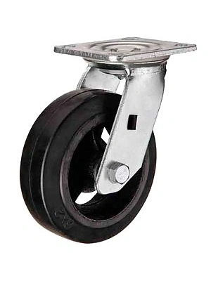 SCd (80) Колесная опора, большегрузная, обрезиненная, поворотная 200 мм (грузопод.280кг) FORCE LIFTING