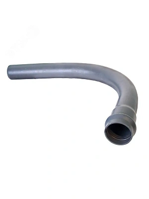 Отвод для напорной трубы НПВХ 110х90º  PN10 SDR26 раструб-гладкий конец Хемкор