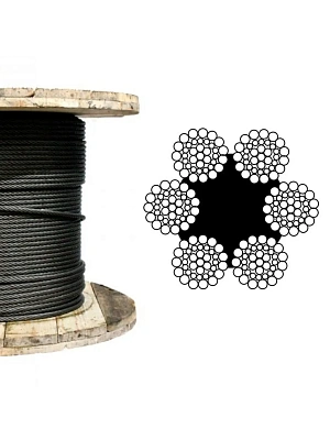 Канат ГОСТ 3079-80 ф 15,5 мм