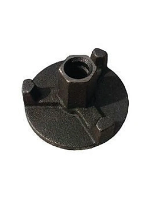 Гайка стяжного винта d100 мм трехрожковая без покрытия POWER FASTEN