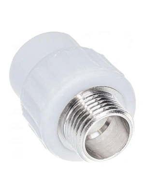 Муфта ППР с наружной резьбой  20х1/2" Valfex