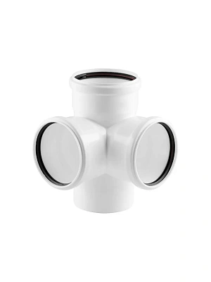 Крестовина малошумная двухплоскостная 110х110х110х87º