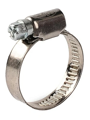 Хомут червячный SS 301 W2   8-12/9 POWER FASTEN