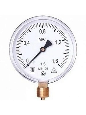 Манометр технический 100М 1,0 МПа (М20х1.5)