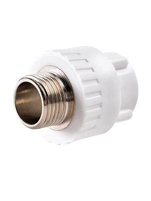 Муфта ППР с наружной резьбой  32х3/4" РВК