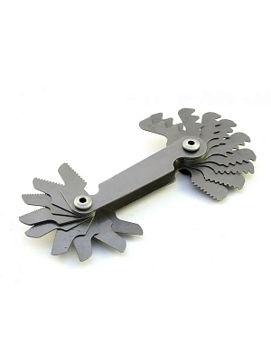 Резьбомер для опред. шага метрич. резьбы, 0,4-6мм ЧИЗ/МИК 