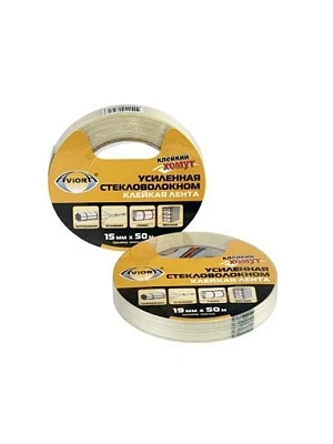 Лента клейкая 15мм*50м упаковочная усиленная AVIORA