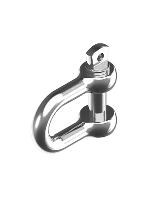 Скоба такелажная D-образная АРТ 9076 А4 НЕРЖАВЕЙКА  4мм