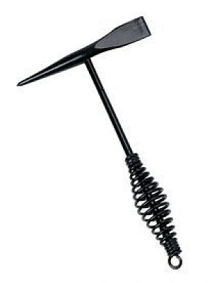 Молоток сварщика для удаления шлака вертикальный ручка-пружина CHIPPING HAMMER