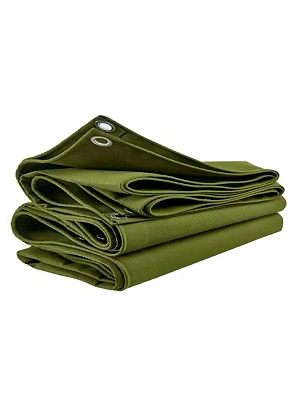 Полог из брезента СКПВ 10х15м 330гр/м²