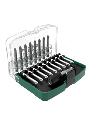 Набор бит 1/4" пластиковый кейс, 18 предметов LASTING TOOLS