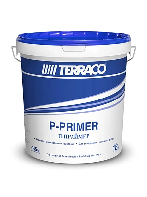Грунтовка P-PRIMER проникающая на акриловой основе,  4л (t  хранения/перевозки  до +5 градусов)